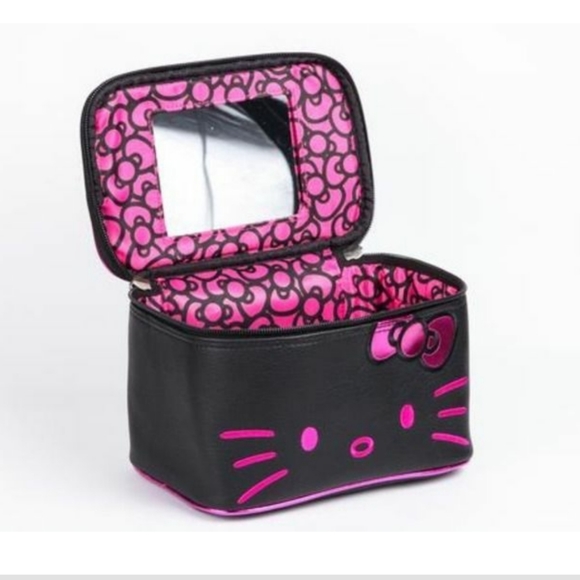Loungefly Handbags - Loungefly x Hello Kitty Cosmetic Train Case